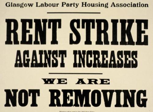 Rent Strike Poster