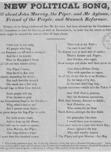 Chartist Song 1840
